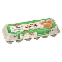 Western Family - Organic Free Range Large Eggs Brown