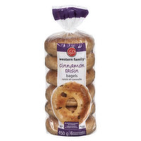 Western Family - Bagels - Cinnamon Raisin