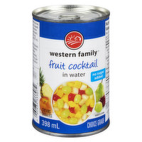 Western Family - Fruit Cocktai in Water, 398 Millilitre