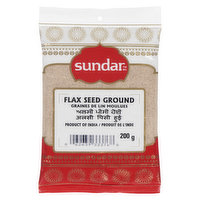 Sundar - Flax Seeds Ground, 200 Gram