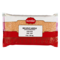 Sundar - Red Split Lentils, 1.81 Kilogram