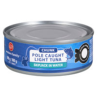 Western Family - Chunk Light Tuna in Spring Water w/ Sea Salt, 100 Gram