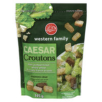 western Family - Croutons, Caesar, 145 Gram