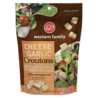 Western Family - Croutons, Cheese & Garlic