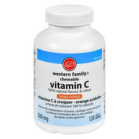 Western Family Western Family - Vitamin C Tangy Orange 500mg, 100 Each