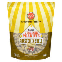 Western Family - Virginia Peanuts - Salted, 908 Gram