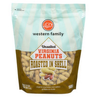 Western Family - Virginia Peanuts - Unsalted, 908 Gram