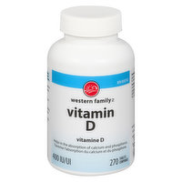 western Family - Vitamin D 400IU