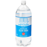 western Family - Centre Ice Club Soda, 2 Litre