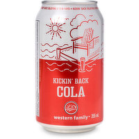 Western Family - Cola - Kickin Back Cola, 355 Millilitre