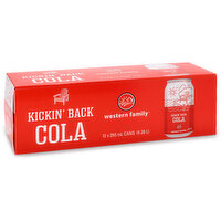 Western Family - Kickin' Back Cola, 12 Each