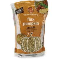 Western Family - Granola - Pumpkin Flax, 600 Gram