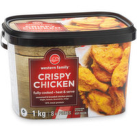 Western Family - Crispy Chicken - Fully Cooked, 1 Kilogram