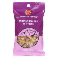 Western Family - Walnuts Halves & Pieces Combo, 150 Gram