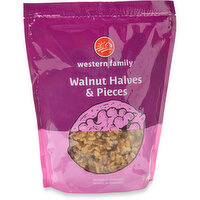 Western Family - Walnuts Halves & Pieces Combo, 908 Gram