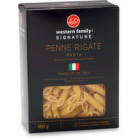 Western Family - Penne Rigate Pasta, 500 Gram