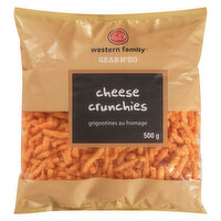 Western Family - Cheese Crunchies, Grab N'Go, 500 Gram