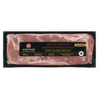 Wf Signature - Maple Flavour Thick Sliced Bacon, 500 Gram