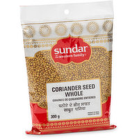 Sundar - Coriander Seed Whole, 300 Gram