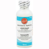 Western Family - Witch Hazel  MFR. Standard, 100 Millilitre