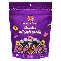 Western Family - Licorice Allsorts Candy, 200 Gram