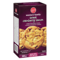 western Family - Sweet Cranberry Lemon Cookies