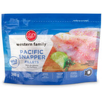 Western Family - Pacific Snapper Fillets, 340 Gram