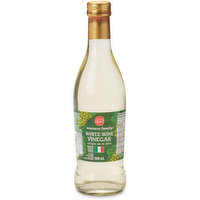 western Family - White Wine Vinegar, 500 Millilitre