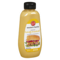 Western Family - Prepared Honey Mustard, 325 Millilitre