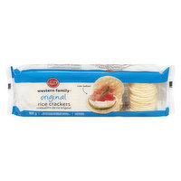 Western Family - Original Rice Crackers, 100 Gram