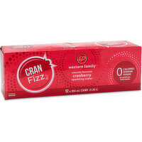 Western Family - Cran Fizz Sparkling Water