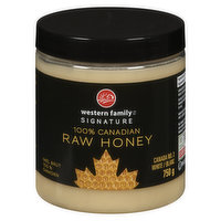 Western Family - Signature 100% Raw Honey, 750 Gram