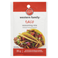 Western Family - Taco Seasoning Mix, 35 Gram