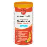 Western Family - Fibre Laxative Sugar Free - Orange