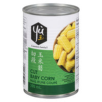 Western Family - Cut Baby Corn, 398 Millilitre
