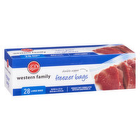 Western Family - Freezer Bags - Large