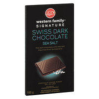 Western Family - Signature Swiss Dark Chocolate - Sea Salt