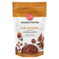 Western Family - Melting Wafers - Milk Chocolate Flavored