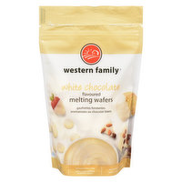 western Family - Melting Wafers - White Chocolate Flavored