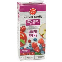 Western Family - Fruit Juice - Mixed Berry