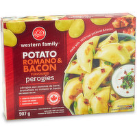 Western Family - Perogies - Potato Bacon & Romano Cheese