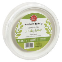 Western Family - WF 9in Lunch Plate