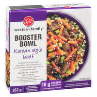 western Family - Booster Bowl - Korean Style Beef