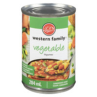 Western Family - Vegetable Condensed Soup, 284 Millilitre