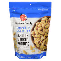 Western Family - Kettle Peanuts - Roasted & Sea Salted