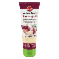 western Family - Chunky Garlic Seasoning Paste, 115 Gram