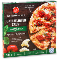 western Family - Cauliflower Pizza Crust, Margherita