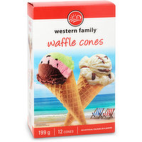 western Family - Waffle Cones