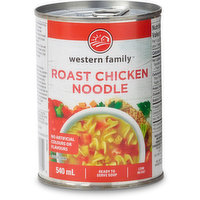 western Family - Roast Chicken Noodle Soup