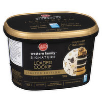 Western Family Signature - Loaded Cookie Limited Edition Ice Cream, 1.65 Litre